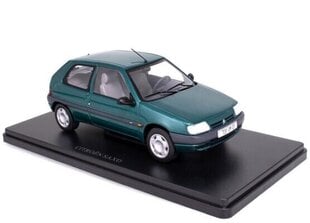 CITROEN SAXO 1999 Green Metallic CIT055 HACHETTE 1:24 цена и информация | Коллекционные модели автомобилей | kaup24.ee