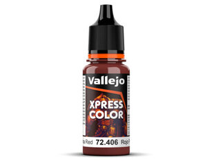 Plasma Red 18 ml Xpress Color Vallejo 72406 hind ja info | Mudelautode kollektsioneerimine | kaup24.ee