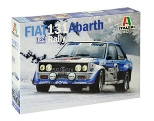 Fiat 131 Abarth Rally 3662 Italeri 1:24 hind ja info | Mudelautode kollektsioneerimine | kaup24.ee