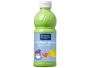 Akrüülvärv Glossy 500ml 586 lime green hind ja info | Kunstitarbed, voolimise tarvikud | kaup24.ee