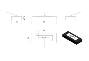 Biokamin Kratki India/Max/Biala/Tuv hind ja info | Kaminad | kaup24.ee