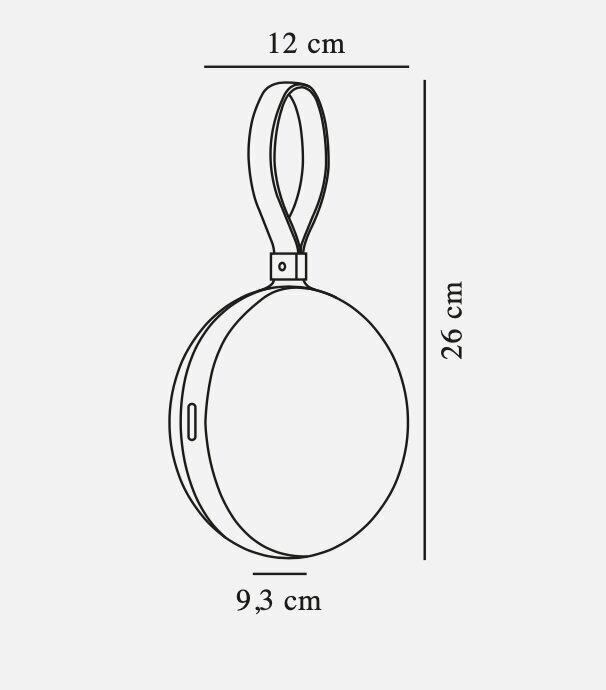 Nordluxi välisvalgusti Bring To-Go 2218013023 цена и информация | Aia- ja õuevalgustid | kaup24.ee