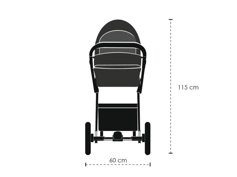 Laste universaalne jalutuskäru Lonex Soft 3in1, beige hind ja info | Vankrid, jalutuskärud | kaup24.ee