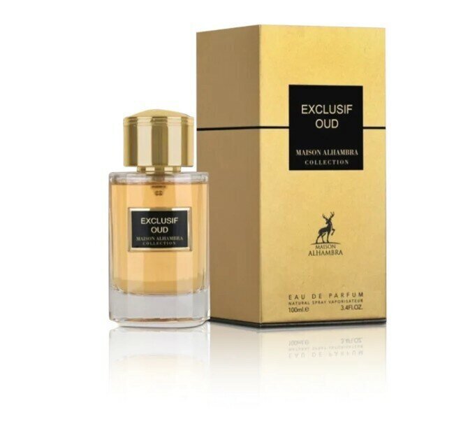 Parfüüm Maison Alhambra Unisex Exclusif Oud Edp, 100 ml цена и информация | Naiste parfüümid | kaup24.ee