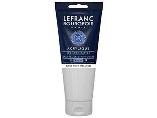 Akrüülvärv LB Fine 800 mixing white, 200ml цена и информация | Принадлежности для рисования, лепки | kaup24.ee