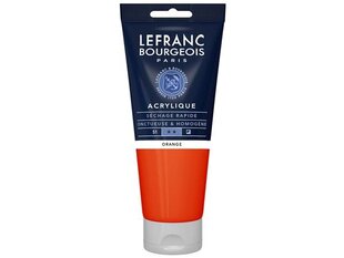 Akrüülvärv LB Fine 201 orange, 200ml hind ja info | Kunstitarbed, voolimise tarvikud | kaup24.ee