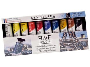 Õlivärvi komplekt Sennelier Rive Gauche 10x21ml цена и информация | Принадлежности для рисования, лепки | kaup24.ee