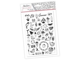 Templite komplekt Aladine Bullet Journal 52tk Summer blistril hind ja info | Kunstitarbed, voolimise tarvikud | kaup24.ee
