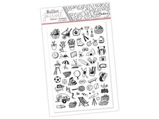 Templite komplekt Aladine Bullet Journal 54tk Outdoors blistril hind ja info | Kunstitarbed, voolimise tarvikud | kaup24.ee