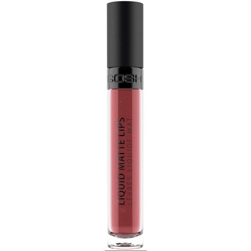 Huuleläige Gosh Liquid Matte Lips, 011 Go Naked, 4 ml цена и информация | Huulepulgad, -läiked, -palsamid, vaseliin | kaup24.ee