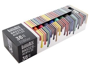 Akrüülvärvi komplekt Liquitex Basics 36x22ml hind ja info | Kunstitarbed, voolimise tarvikud | kaup24.ee