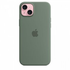 Apple iPhone 15 Plus Silicone Case with MagSafe - Cypress MT183ZM/A цена и информация | Чехлы для телефонов | kaup24.ee