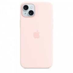 Apple iPhone 15 Plus Silicone Case with MagSafe - Light Pink MT143ZM/A цена и информация | Чехлы для телефонов | kaup24.ee