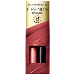 Комплект Max Factor Lipfinity 055 Sweet: губная помада 2.3 мл + бальзам для губ 1.9 г цена и информация | Помады, бальзамы, блеск для губ | kaup24.ee