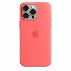 Apple iPhone 15 Pro Max Silicone Case with MagSafe - Guava MT1V3ZM/A цена и информация | Чехлы для телефонов | kaup24.ee