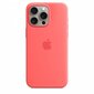 Apple iPhone 15 Pro Max Silicone Case with MagSafe - Guava MT1V3ZM/A hind ja info | Telefoni kaaned, ümbrised | kaup24.ee