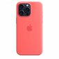 Apple iPhone 15 Pro Max Silicone Case with MagSafe - Guava MT1V3ZM/A hind ja info | Telefoni kaaned, ümbrised | kaup24.ee