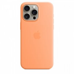 Apple iPhone 15 Pro Max Silicone Case with MagSafe - Orange Sorbet MT1W3ZM/A цена и информация | Чехлы для телефонов | kaup24.ee