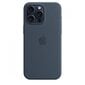 Apple iPhone 15 Pro Max Silicone Case with MagSafe - Storm Blue MT1P3ZM/A цена и информация | Telefoni kaaned, ümbrised | kaup24.ee