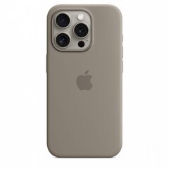 Apple iPhone 15 Pro Silicone Case with MagSafe - Clay MT1E3ZM/A цена и информация | Чехлы для телефонов | kaup24.ee