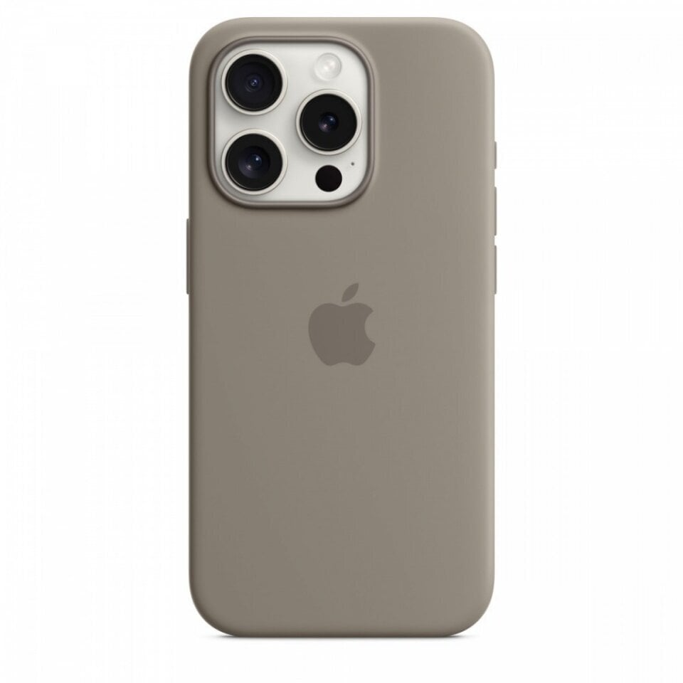 Apple iPhone 15 Pro Silicone Case with MagSafe - Clay MT1E3ZM/A hind ja info | Telefoni kaaned, ümbrised | kaup24.ee