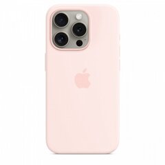 Apple iPhone 15 Pro Silicone Case with MagSafe - Light Pink MT1F3ZM/A цена и информация | Чехлы для телефонов | kaup24.ee