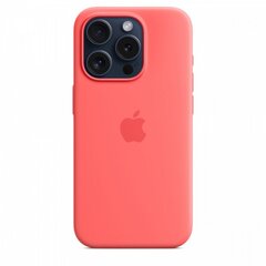 Apple iPhone 15 Pro Silicone Case with MagSafe - Orange Sorbet MT1H3ZM/A цена и информация | Чехлы для телефонов | kaup24.ee