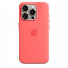 Apple iPhone 15 Pro Silicone Case with MagSafe - Orange Sorbet MT1H3ZM/A цена и информация | Чехлы для телефонов | kaup24.ee