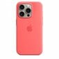 Apple iPhone 15 Pro Silicone Case with MagSafe - Orange Sorbet MT1H3ZM/A цена и информация | Telefoni kaaned, ümbrised | kaup24.ee