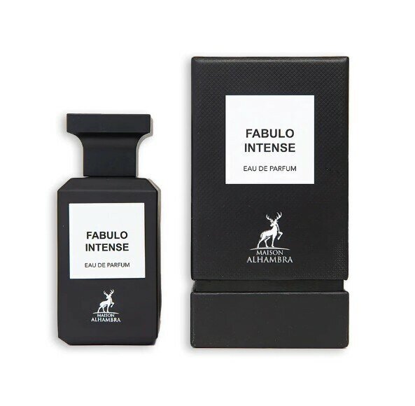 Parfüümvesi Maison Alhambra Men's Fabulo Intense EDP meestele, 80 ml hind ja info | Meeste parfüümid | kaup24.ee