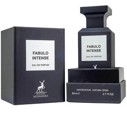 Parfüümvesi Maison Alhambra Men's Fabulo Intense EDP meestele, 80 ml hind ja info | Meeste parfüümid | kaup24.ee