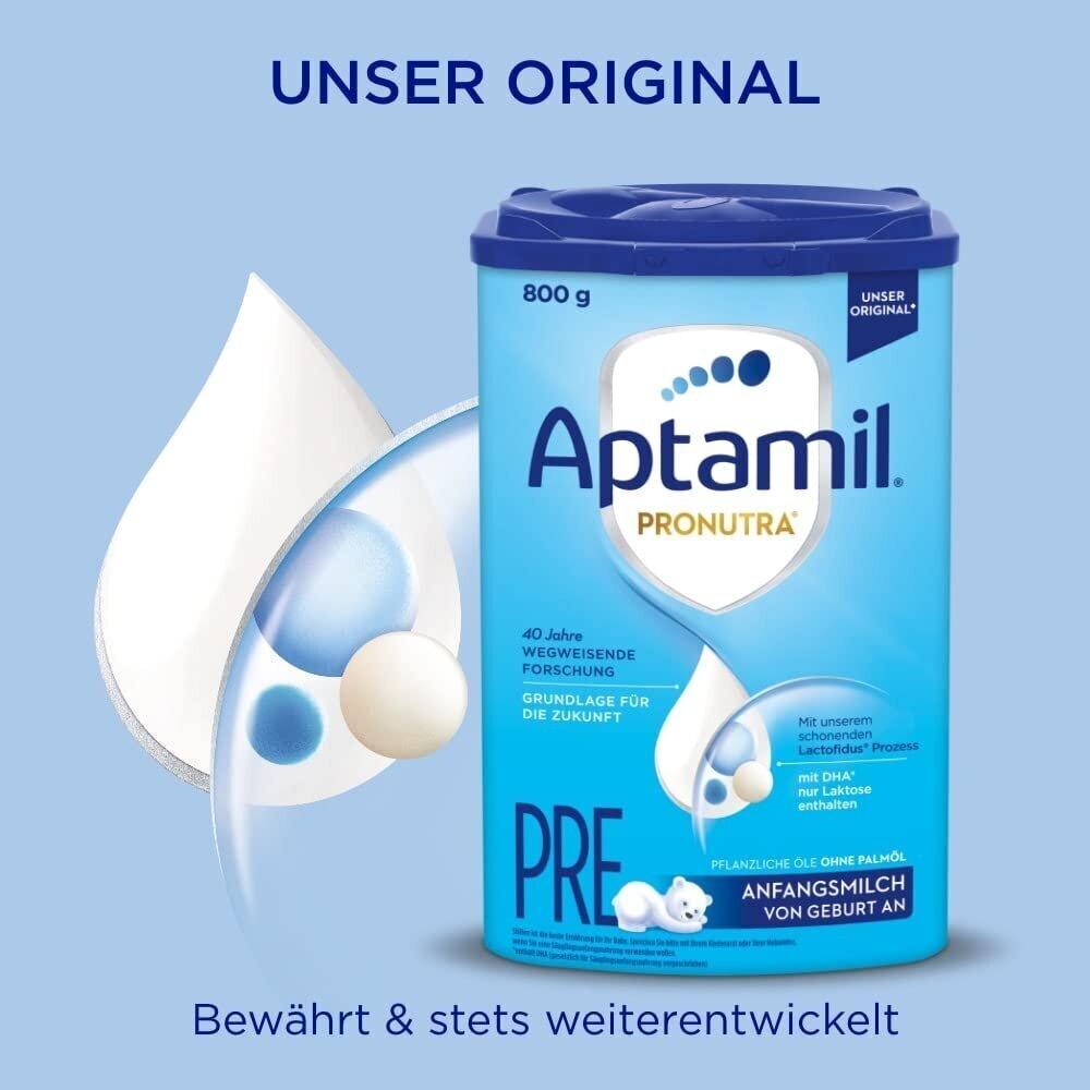 Piimasegu Apamil Pronutra Pre, 0+ kuud, 800 g hind ja info | Eriotstarbelised piimasegud | kaup24.ee