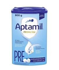 Piimasegu Apamil Pronutra Pre, 0+ kuud, 800 g hind ja info | Eriotstarbelised piimasegud | kaup24.ee