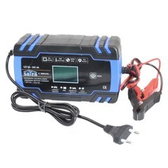 Akulaadija Satra, 12V/24V 8A/4A 6-150Ah цена и информация | Зарядные устройства | kaup24.ee