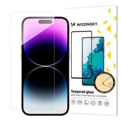 Закаленное стекло для iPhone 15 Pro Max Wozinsky Tempered Glass цена и информация | Защитные пленки для телефонов | kaup24.ee