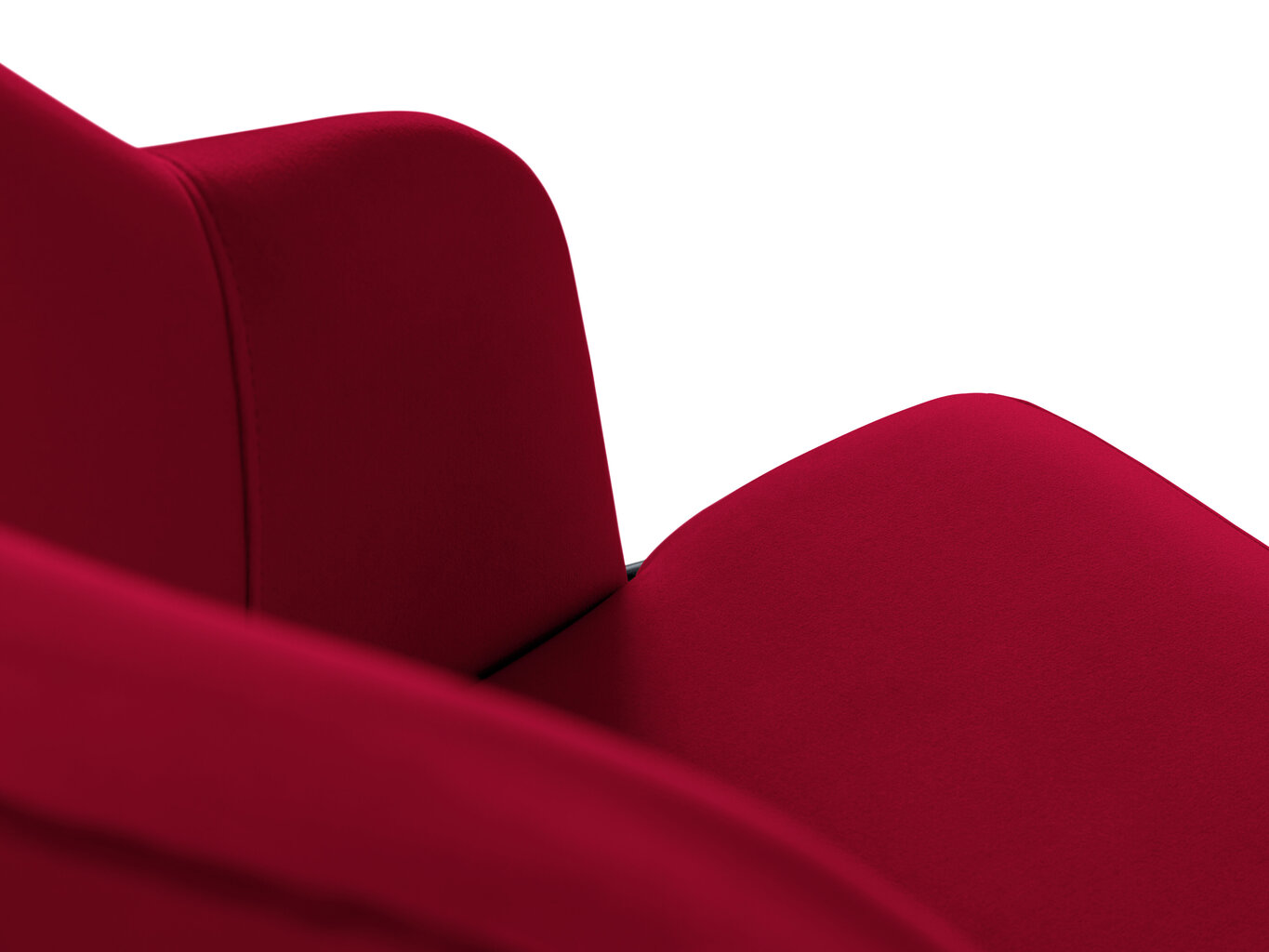 Tool Cosmopolitan Design Sandrine, punane/must hind ja info | Söögitoolid, baaritoolid | kaup24.ee