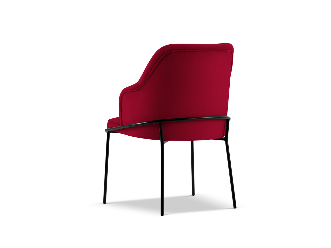 Tool Cosmopolitan Design Sandrine, punane/must hind ja info | Söögilaua toolid, köögitoolid | kaup24.ee