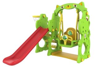 Детский развлекательный комплекс на открытом воздухе, динозавр цена и информация | Детские игровые домики | kaup24.ee