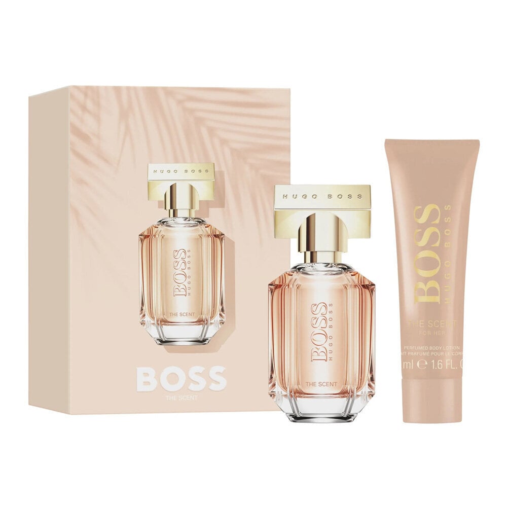 Hugo Boss The Scent kinkekomplekt naistele: parfüümvesi EDP, 30 ml + kehakreem, 50 ml цена и информация | Naiste parfüümid | kaup24.ee