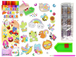 Mosaiik komplekt kleepsudega, Loomad hind ja info | Arendavad mänguasjad | kaup24.ee