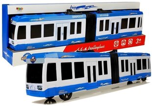 Двухместный автобус с фрикционным приводом, синий цена и информация | Игрушки для мальчиков | kaup24.ee