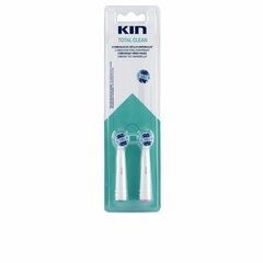 Сменная головка Kin Total Clean Зубная щетка (2 uds) цена и информация | Насадки для электрических зубных щеток | kaup24.ee