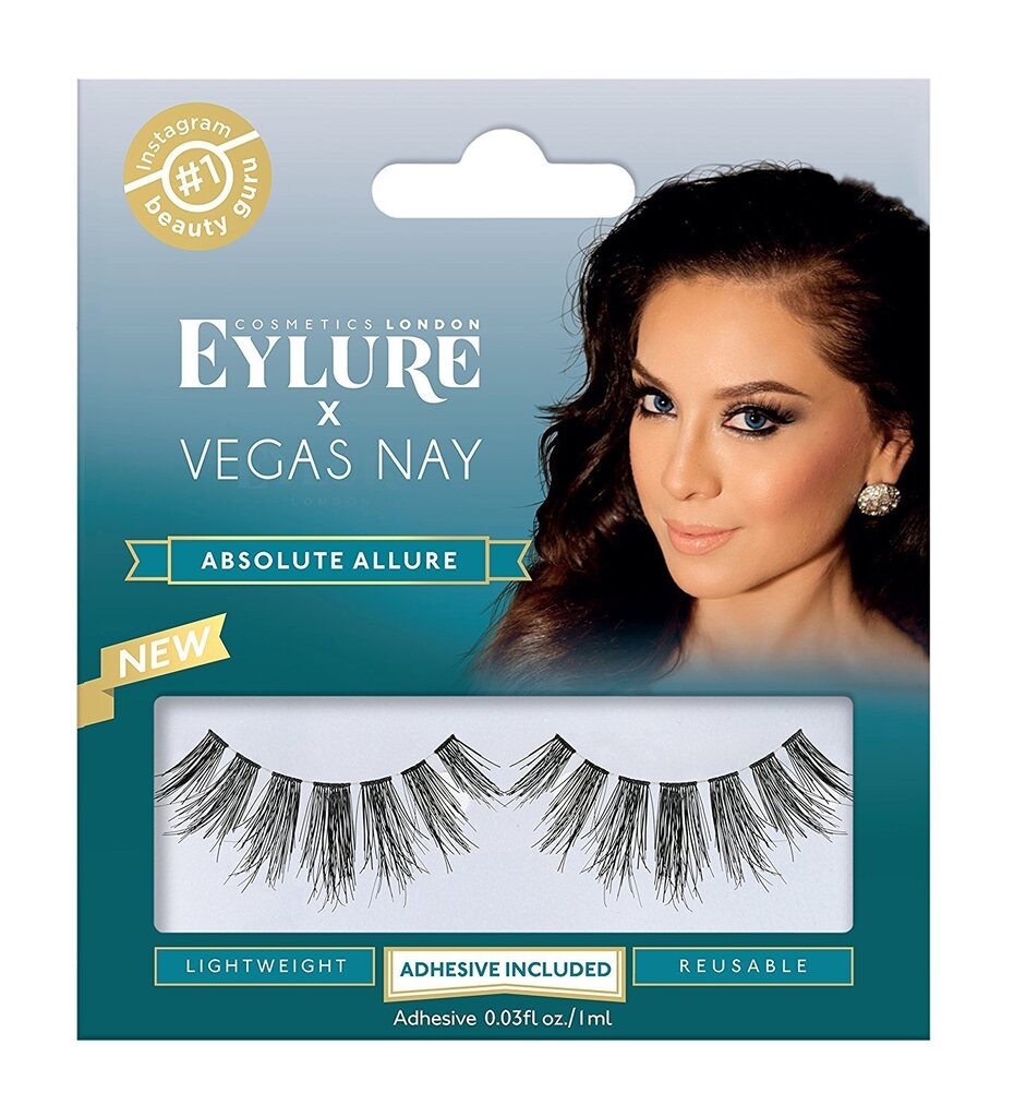 Kunstripsmed Eylure Vegas Nay Absolute Allure цена и информация | Kunstripsmed, ripsmekoolutajad | kaup24.ee