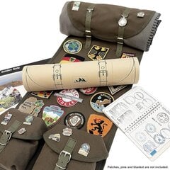 Походный рюкзак Dream America USA, в стиле Индиана Джонс, цвет хакки цена и информация | Рюкзаки и сумки | kaup24.ee