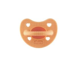 Silikoonist lutt Chicco PhysioForma Soft Luxe, 2-6 kuud, oranž hind ja info | Lutid | kaup24.ee