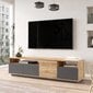 TV alus 180cm x 44,6cm x44,5cm, must цена и информация | TV alused | kaup24.ee