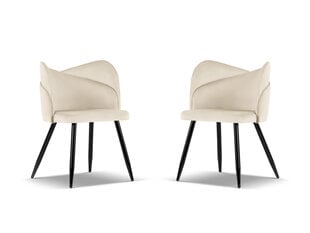 Toolide komplekt Cosmopolitan Design Santana, beež, 2 tooli hind ja info | Söögilaua toolid, köögitoolid | kaup24.ee