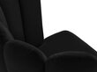 Toolide komplekt Cosmopolitan Design Evora, must, 2 tooli hind ja info | Söögitoolid, baaritoolid | kaup24.ee