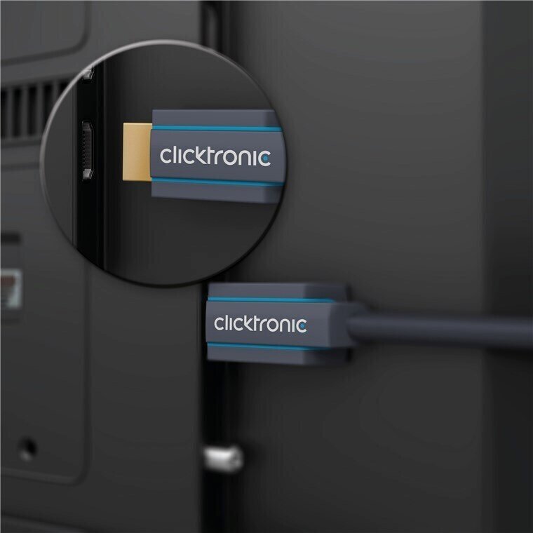 Clicktronic, HDMI/HDMI Micro, 3 m hind ja info | Kaablid ja juhtmed | kaup24.ee