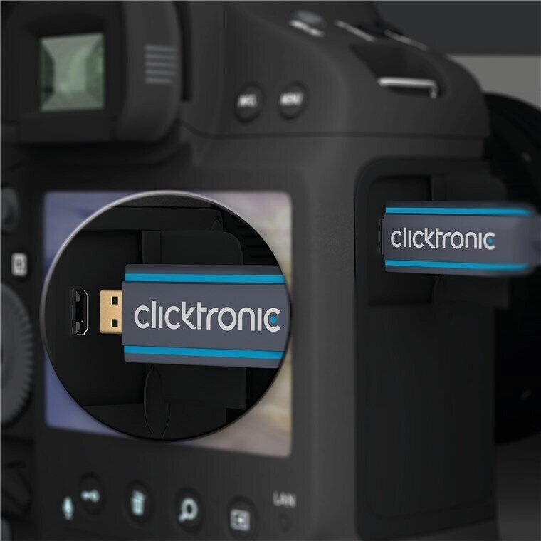 Clicktronic, HDMI/HDMI Micro, 3 m hind ja info | Kaablid ja juhtmed | kaup24.ee